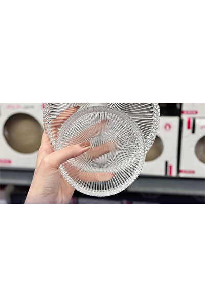 Fecra طقم أطباق الكيك لورين، 6 قطع، شبكة ، 12 سم