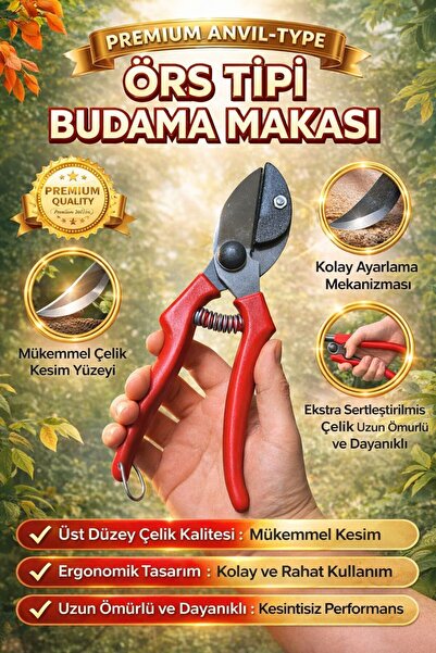 Plant Home Power Mix Ψαλίδι Κλαδέματος Τύπου Αρμοκλίβανου – Τέλειο Κόψιμο, Ατ...