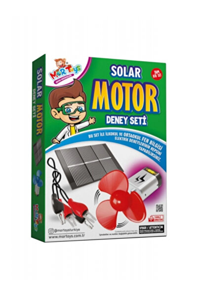 Genel Markalar Solar Motor Deney Seti, Solar Motor Devresi, Güneş Panelli Mot...