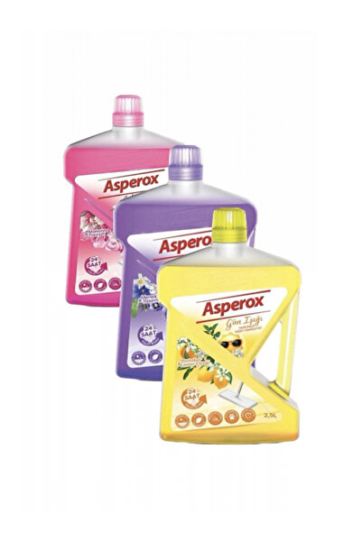 ASPEROX Yüzey Temizleyici Set- Aşk Masalı- Bahar Esintisi- Gün Işığı 2500 ml