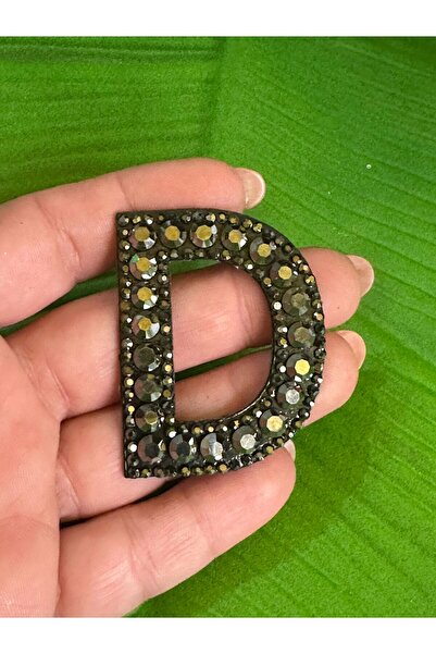 Gönülden Tasarım 5x4 cm peglani emblema sa slovom D