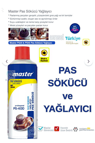 KL HOME YENİ FORMÜL BüYüK BOY 400ML- GENEL PAS SÖKÜCÜ VE YAĞLAYICI SPREY