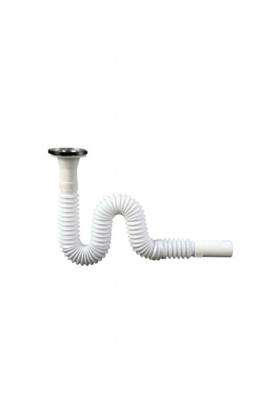 ÖZBEST Körüklü Lavabo Gider Borusu Gırtlak Boru Lavabo Sifonu Su Gider Borusu