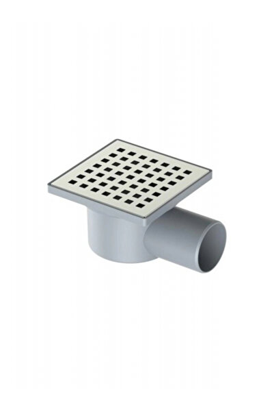 Genel Markalar Krom Süzgeç Izgaralı Krom Plastik Yer Süzgeci Yer Sifonu 10 x ...