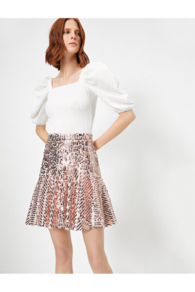 Koton Spódnica z detalami w postaci guzików