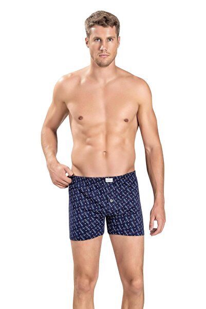 Jiber Boxer pentru bărbați cu imprimare în culori mixte 130 - 6 bucăți