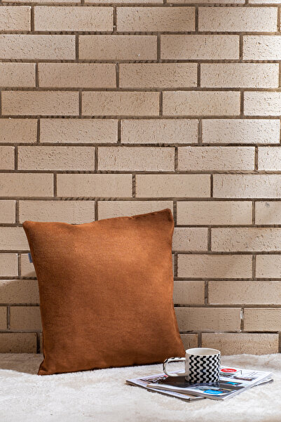 homytextiles Soft Earth Modern, Simple Decorative Pillow, Plain Throw Pillow ...