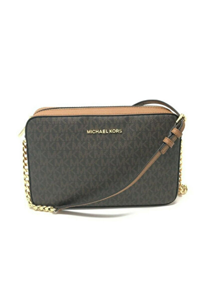 Michael Kors Jet Set Çapraz Askılı Kadın Çanta Kahverengi brown