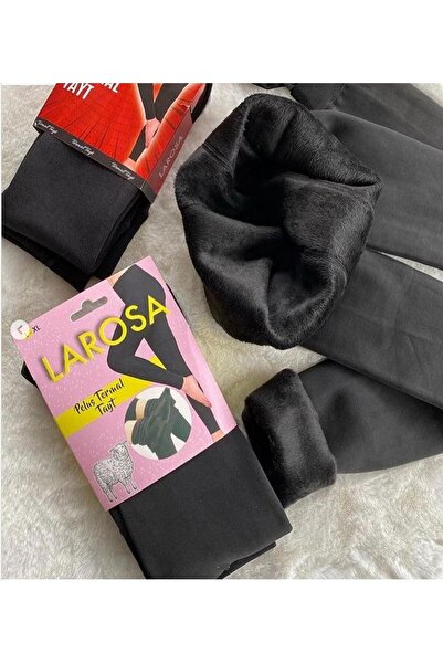 LaRosa Lingerie Larosa ženske Pliš Termalno tajice - pakovanje od 2