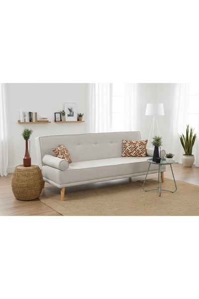 Vivense BOLD ÜÇLÜ KANEPE, KREM