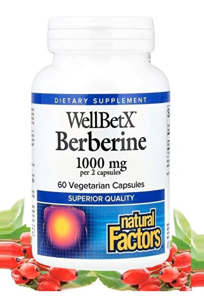 Natural Factors ويلبيتكس بيربارين 1000ملغ لدعم صحة الأوعية الدموية والحفاظ عل...