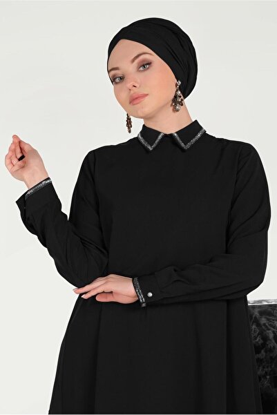 Alvina SREBRNA DETALJNA TUNIKA 40475