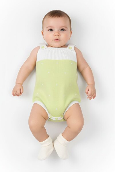 Overkids بدلة جسم محبوكة بدون أكمام للبنات الصغار، متعددة الألوان