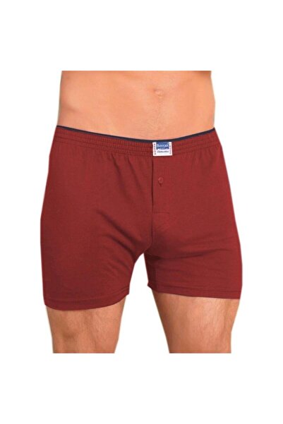 Berrak 1099 Μοντέλο 2 τεμαχίων Ανδρικά χτενισμένα βαμβακερά μπόξερ με κουμπιά