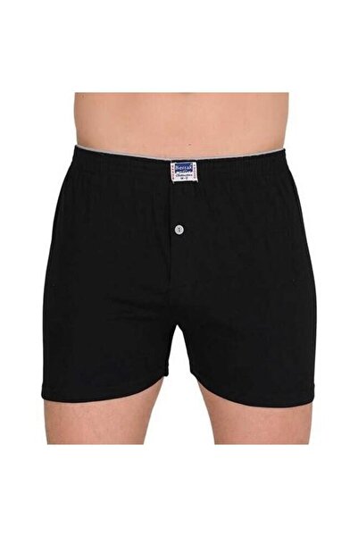 Berrak 1099 Model 2 piese Boxeri bărbați din bumbac pieptănat cu nasturi