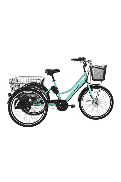 Bisan BİSAN e-PORTER ÜÇ TEKERLİ ELEKTRİKLİ BİSİKLET 44CM V 24 JANT 3 VİTES TU...