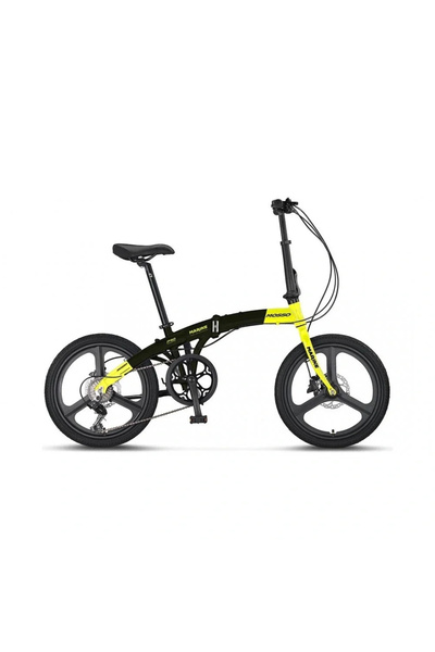 Mosso MARINE-20-HYD-7V KATLANIR BİSİKLET 310H 20 JANT 7 VİTES SİYAH LIME