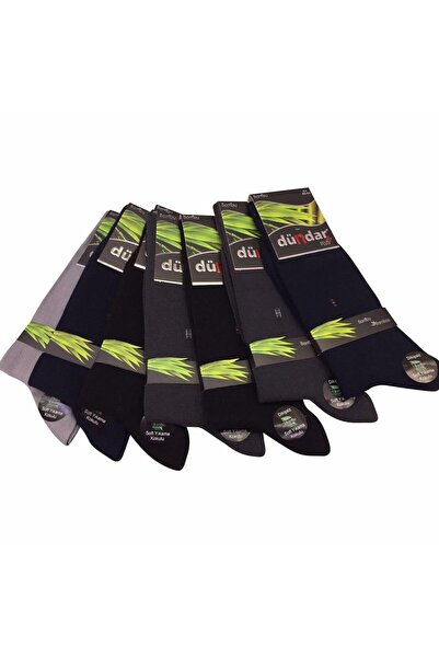 Dündar 6 Pieces Men's Plus Bamboo Socks