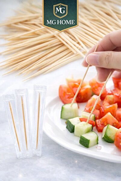 VENON 500 Adet ☀️Jelatinli Kürdan Bambu Kürdan Tek Tek Paketli PREMİUM KALİTE ☀️