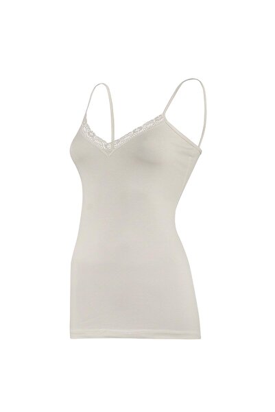 YILDIZ Жіночий модальний V-подібний виріз з мереживом, 3-пакет - 2225-2226-2227