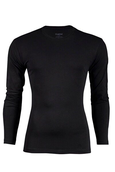 YILDIZ Men's Modal Long Sleeve Crew Neck Bodysuit T-Shirt Undershirt 3-Pack -...
