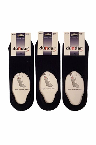 Dündar Șosete de balerină din bumbac pieptănat pentru bărbați - 12 bucăți