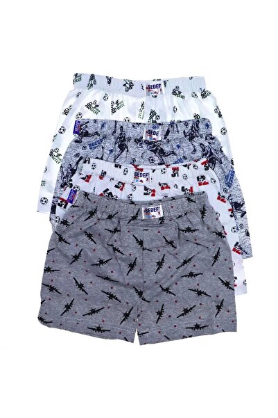 Sedef Yıldızı Boxers με σχέδια για αγόρια 1037 - 6 τεμάχια
