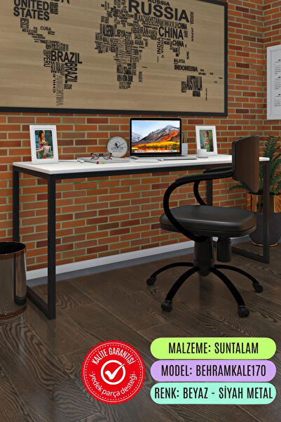Kenzlife ofis bilgisayar çalışma masası behramkale150 byzsyh 75*150*80 metal ...