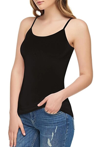 Tutku Elit Жіноча майка з модальним лікрам і бретельками 2001- 6 штук