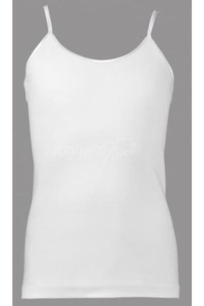 Tutku Tricou pentru fetiță din satin cu vipușcă 0187- 6 bucăți