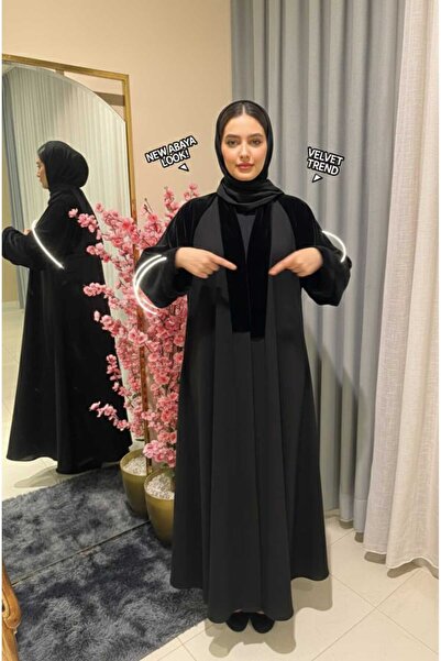 NN عباية بلمسة من المخمل