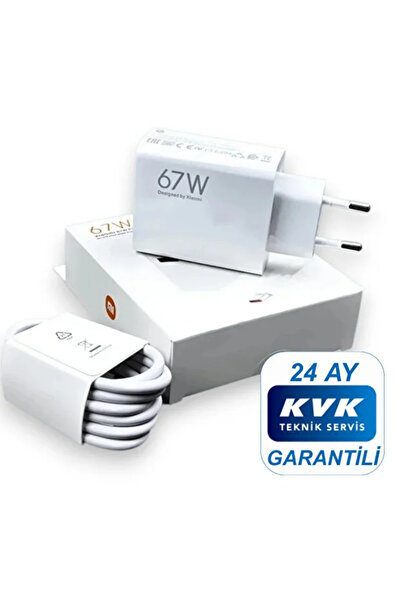 xımıx Xiaomi 67w (WATT) Typ-c Hızlı Şarj Aleti Adaptörü Kablo Seti ( Resmi Di...