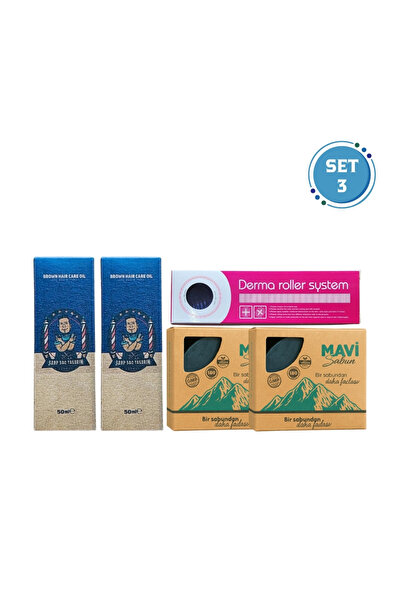 Dermaroller SET 3 SAÇ BAKIM ÜRÜNÜ
