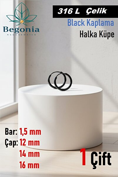 Öte Beri Hayallerin Ötesi 316l Unisex Antiallergic Stainless Non-Tarnish Earr...