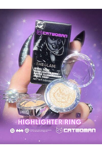 SHEGLAM Catwoman jewel thief highlighter Ring