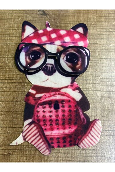 Gönülden Tasarım 23x13 cm Aplicație de cusut în relief cu ochelari în 3D pent...