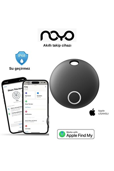 NOYO Akıllı Takip Cihazı (ios Uyumlu) HB02 MFİ SERTFİKALI