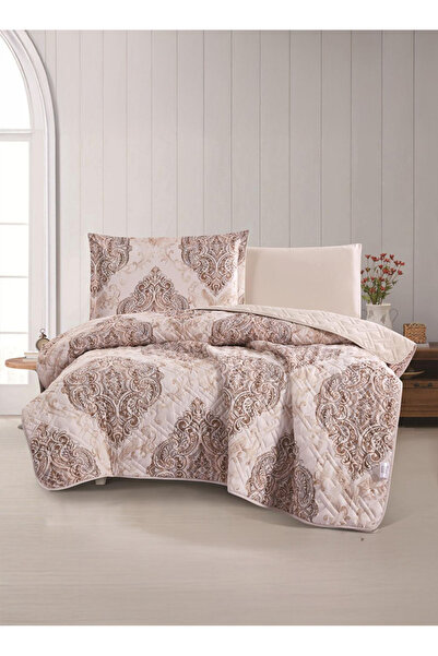 Melen طقم مفرش سرير صيفي مفرد ونص - 4 قطع - يناسب سرير بمقاس 200x120 - حشوة م...