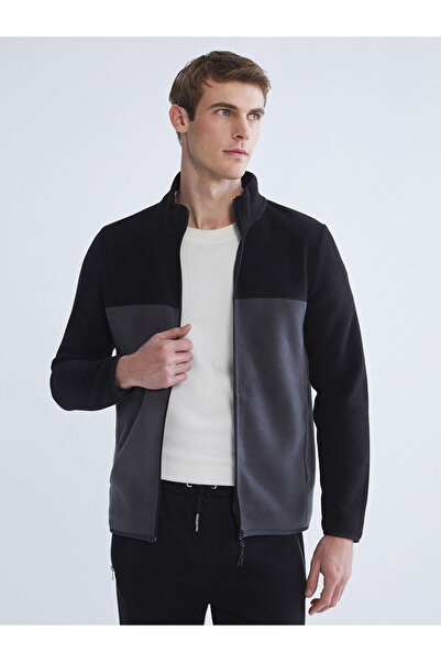 LC Waikiki guler ridicat Hanorac pentru bărbați cu fermoar tricou