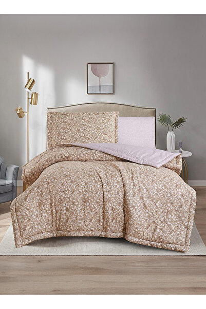 Melen طقم مفرش سرير صيفي مفرد ونص - 4 قطع - يناسب سرير بمقاس 200x120 - ليتون ...