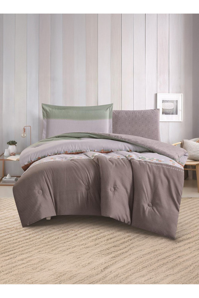 Melen Single and a half summer bed sheet set - 4 pieces - Fits a 200x120 bed ...