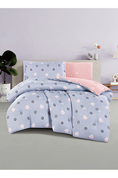 Melen طقم مفرش سرير صيفي مفرد ونص - 4 قطع - يناسب سرير بمقاس 200x120 - اليسان...