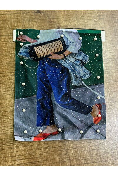 Gönülden Tasarım 24X19 CM PERL BO Sa perlama Ü Til PRIMENJENA VISUALNA ARMATU...