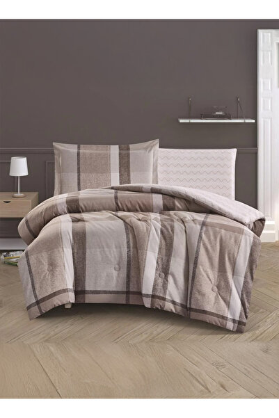 Melen طقم مفرش سرير صيفي مفرد ونص - 4 قطع - يناسب سرير بمقاس 200x120 - ليتون ...