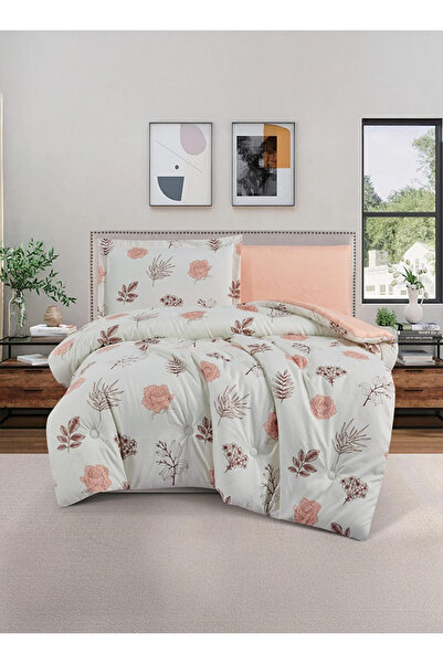 Melen طقم مفرش سرير صيفي مفرد ونص - 4 قطع - يناسب سرير بمقاس 200x120 - ليتون ...