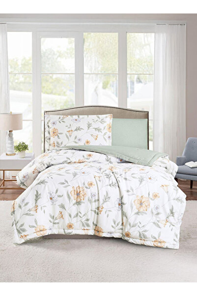 Melen Summer Single and a Half Bedding Set - 4 Pieces - Fits a 200x120 Bed - ...