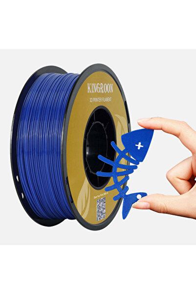 KINGROON TPU 95A Esnek Filament - Mavi (Blue) - 1.75mm 1 Kg - Yırtılmaz Esnek...