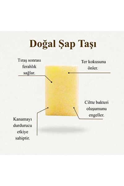 Sabuncu Hacı Ter Kokusunu Önleyen Ve Kanamayı Durduran Doğal Deodorant Cilt Ş...