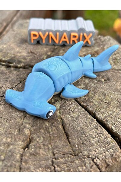 pynarix Çekiç Köpek Balığı – Derinliklerin Farklı Düşünen Kahramanı 🌊🔨✨3D H...