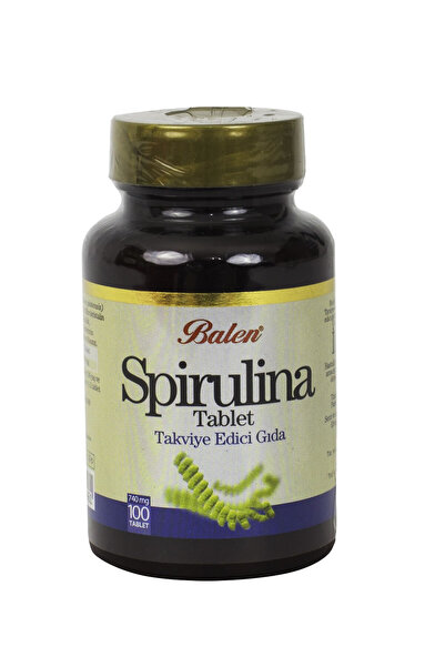 Balen Spirulina 740 Mg 100 Tablet